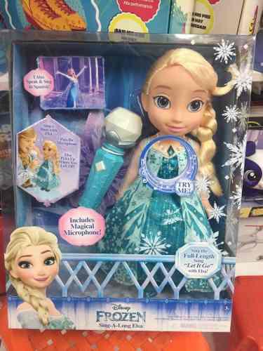 Frozen Elsa Canta Conmigo, Incluye Microfono E Interactiv2