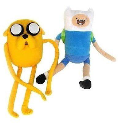 Hora De Aventura, Finn Y Jake Peluches Originales