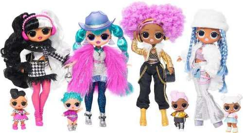 Lol Surprise Omg Winter Disco Fashion Doll Incluye Hermanita