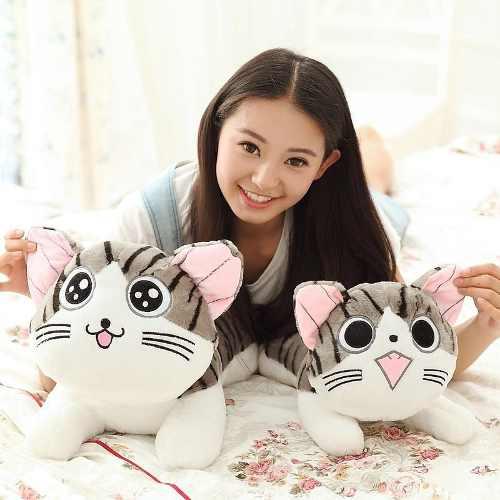 Peluche Gato Chi 45cm Antialergico Kawaii + Bolsa Regalo