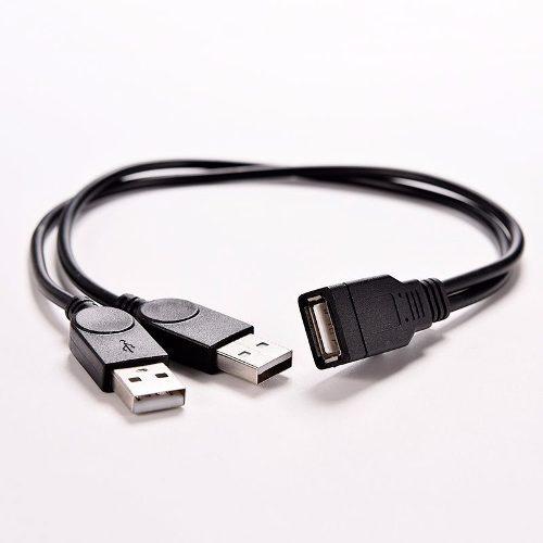 Cable Usb Y - Cable Usb Doble