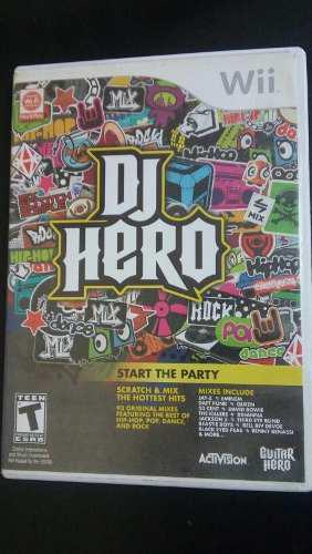 Dj Hero (sin Manual) - Nintendo Wii