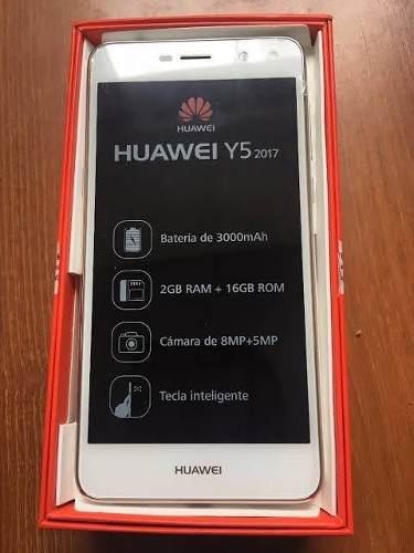 Celular Huawei Y5 2017 Nuevo En Caja Camara 8mp 16gb Memoria