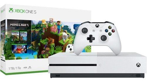 Consola Microsoft Xbox One S 1tb Minecraft Bundle