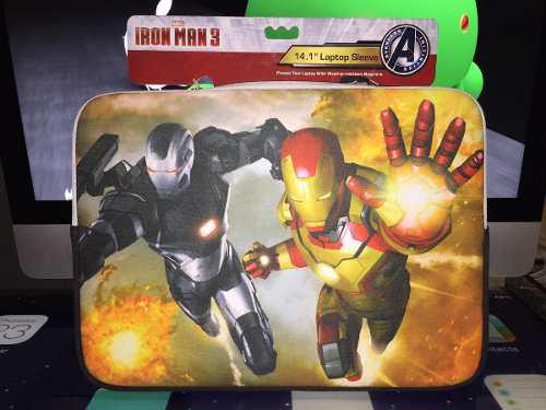 Funda Para Laptop Iron Man & Warmachine Marvel Avengers