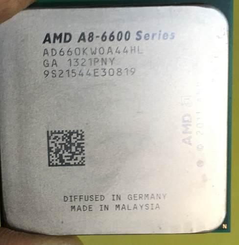 Amd A8 6600k Apu 3.9 Ghz Turbo 4.2 Ghz