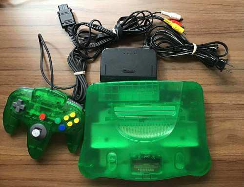 Consola Nintendo 64 Green Jungle