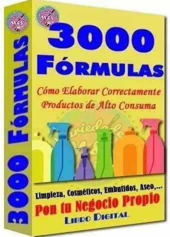Elabora Productos De Limpieza - 3000 Formulas Quimicas