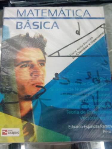 Libro Matematica Basica De Eduardo Espinoza
