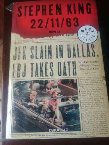 Libro Stephen King 22/11/63 Best Seller Como Nuevo