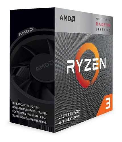 Procesador Amd Ryzen 3 3200g 3.6ghz 6mb Radeon Vega 8
