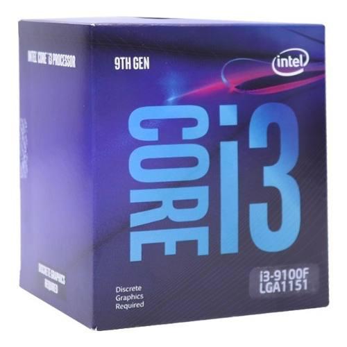 Procesador Intel Core I3 9100f Novena Generación 1151 V2