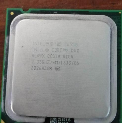 Procesador Intel Dual Core E6550 2.33ghz Del 2005