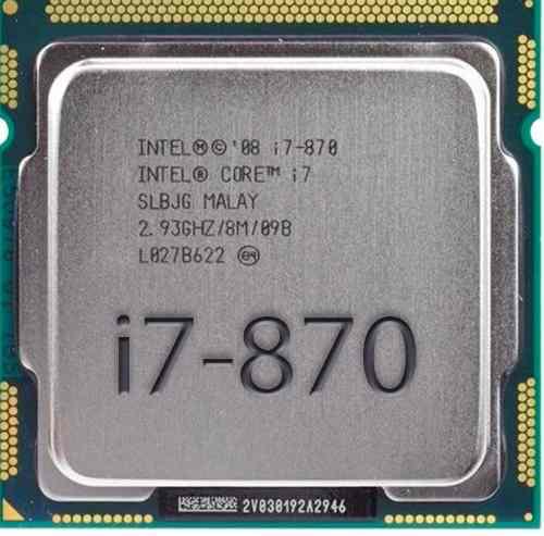 Procesador Intel I7 870 Lga 1156 2.93ghz
