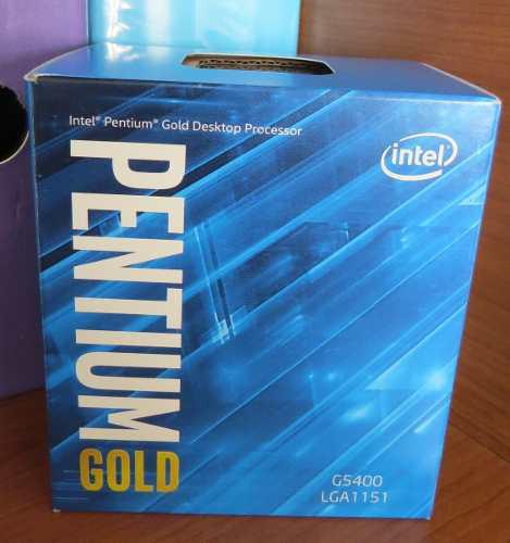 Procesador Intel Pentium Gold G5400 Socket 1151 Nuevo