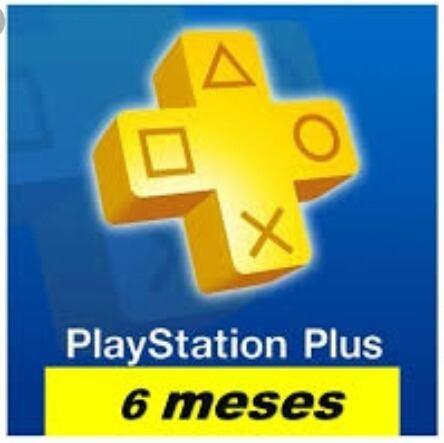 Play Station Plus 6 Meses - Ps4