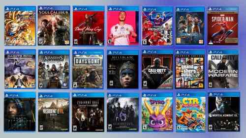 Ps4 Juegos Nuevo Sellado