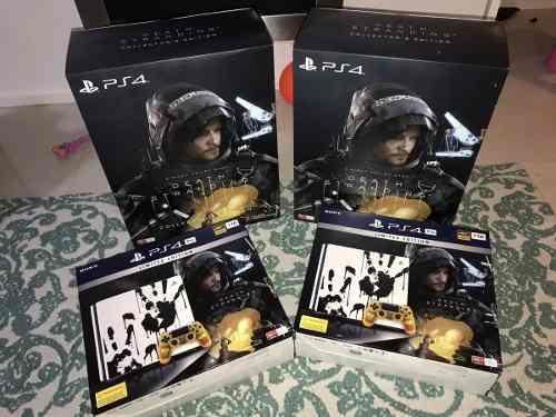 Ps4 Pro Muerte Encalladura Limited Edition Consola 1tb