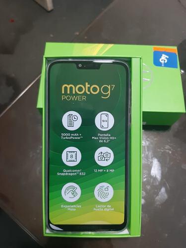 Motorola Moto G7 Power 64gb 4gb Ram Nuevo