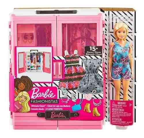 Barbie Fashionistas Ultimate Closet, Pink 889339