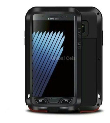 Case Funda Galaxy Note 7 Love Mei Metal Protector Original