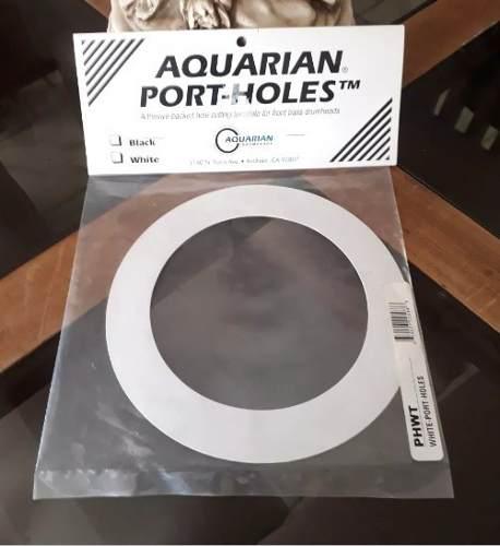 Aro Adhesivo Aquarian Phbk Port-hole Para Parche De Bombo Wh