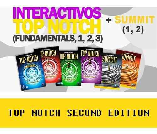Curso Top Notch: Libros + Audios + Activebooks + Activeteach