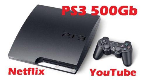 Play Station 3 Ps3 Sony 500gb 550soles