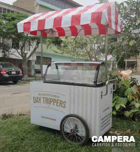 Módulo Foodbikes Heladero Y Cremoladero - Campera Pro