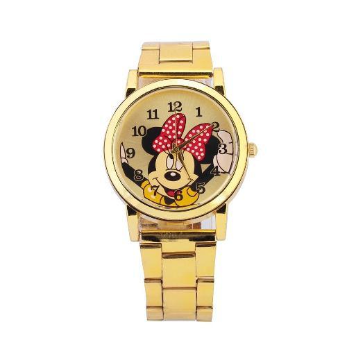 Reloj Dorado Minnie - Disney