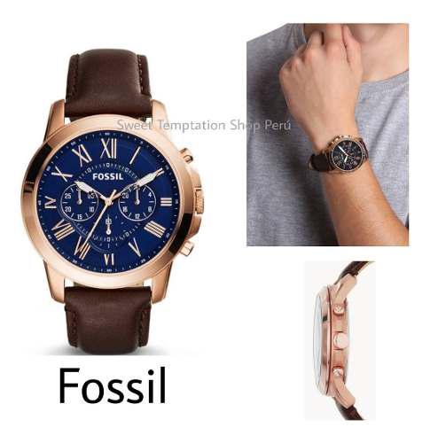 Reloj Fossil Fs4935 Fs5068 Original Nuevo Mk Hombre