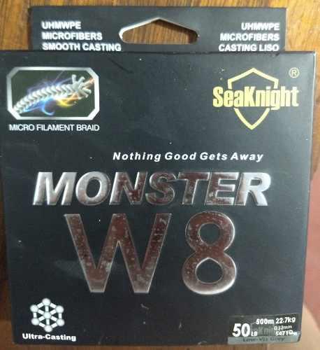 Hilo Multifilamento Seaknight Monster W8 500m Y 0.32mm