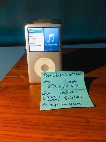 iPod Classic 6g 80 Gb Precio De Locura