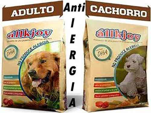 Alimento Allkjoy Antialergico Cordero Perro 15kg Oferta