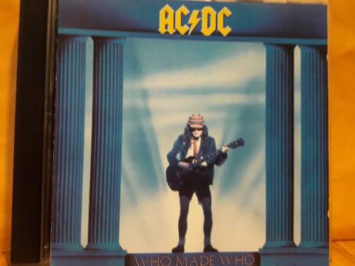 Avpm Ac/dc Who Made Who Cd Hard Rock Soundtrack