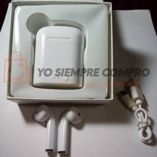 Audífonos Bluetooth Tipo AirPods I7 Tws Android Con