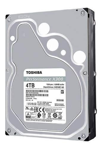 Disco Duro Hdd 3.5 Toshiba X300 4tb 7200rpm 128mb Sata 3.0