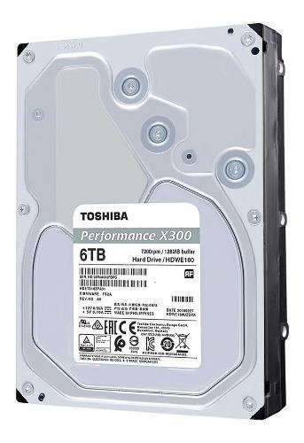 Disco Duro Hdd 3.5 Toshiba X300 6tb 7200rpm 128mb Sata 3.0