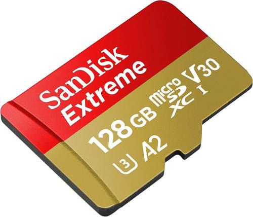Memoria Micro Sd Sandisk Extreme 128 Gb Gopro, 4k, Drone