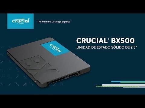Ssd Crucial Bx500 / 240gb, Sata 3, 2.5 Pulgadas