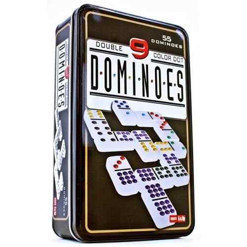 Dominoes Doble 9 Puntos De Color X 55 Dominoes