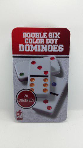 Dominoes Double 6 Color Dot