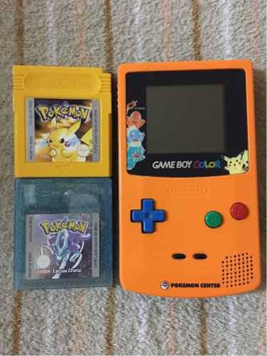 Gameboy Color Edicion Especial Pokemon 3er Aniversario