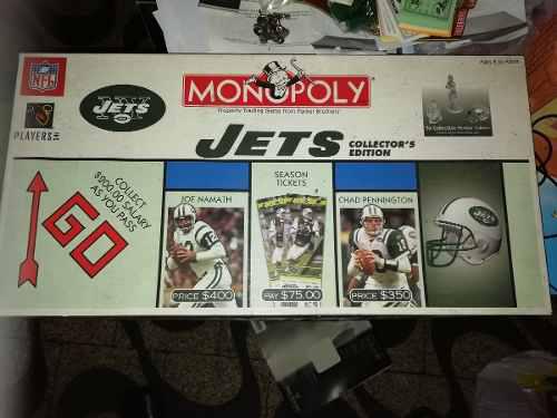 Monopoly Nfl - Jets Collectors Edition