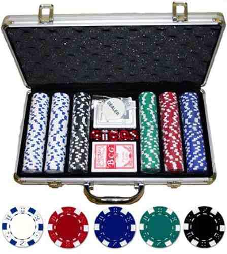Poker Game Set 300 Pc.. Maletín Incluido