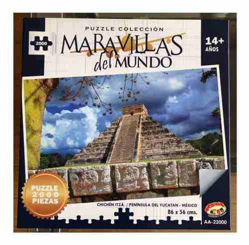 Puzzle Chichen Itza Maravillas Mexico 2000 Pieza Rompecabeza