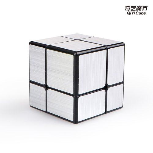 Qiyi 2×2 Mirror Cube Plateado Cubo Magico De Rubik
