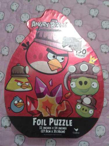 Rompecabezas Tornasolado Angry Birds