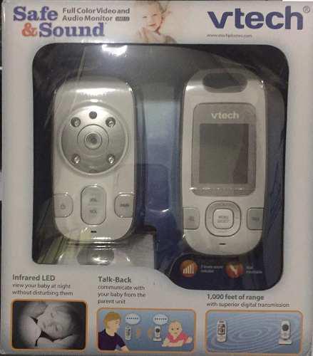 Safe & Sound, Full Color Video And Audio Monitor Vtech Vm312