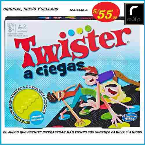 Twister A Ciegas (original, Nuevo Y Sellado) Hasbro Gaming
